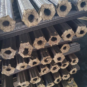 Carbón de briquetas de aserrín de madera dura de Vietnam a granel, combustible negro comprimido de combustión consistente, directo de fábrica OEM - Product Image 1