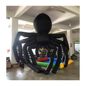 Halloween treo Inflatable Spider mô hình bóng cho tường cửa sổ trang trí sân trang trí Inflatable Spider