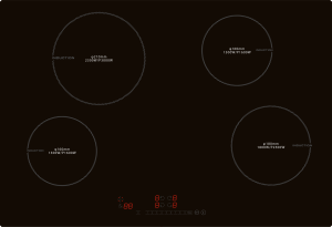 Placa de Inducción Integrada de 30 Pulgadas y 4 Quemadores, Suministro de Fábrica - Product Image 2