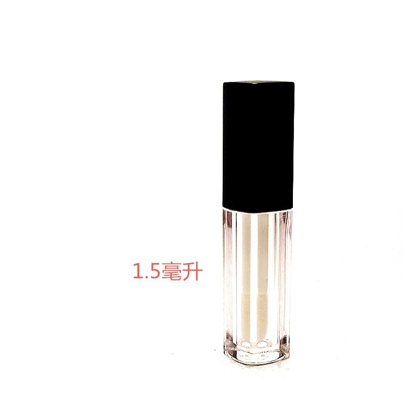 Carré noir élégant, format 1,5 ml