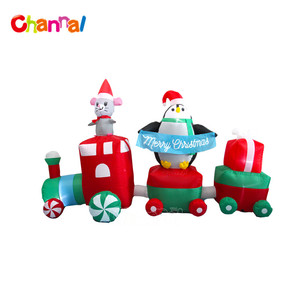 Père Noël gonflable de Noël sur <span class=keywords><strong>moto</strong></span> avec <span class=keywords><strong>renne</strong></span> et lumières LED décor de cour extérieure pour les vacances - Product Image 3