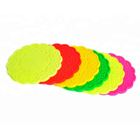 Modernes Design Dicke Waben-Silikon-Untersetzer Große rutsch feste Anti-Verbrühungs-Tisch matte für Geschirr Direct Factory Bowl Plate Cup
