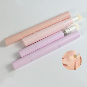Chất Lượng Cao Logo In Nền Tảng Mắt Kem Son Bóng Móng Tay Lớp Biểu Bì Dầu Bút Màu Hồng Mỹ Phẩm Ống Bút Với Tùy Chỉnh Bao Bì - Product Image 1