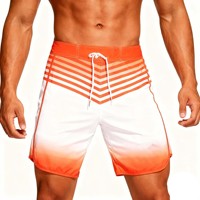 Shorts de compétition professionnels pour hommes grandes tailles, imprimé à carreaux rayés, imperméables, respirants, personnalisables pour la pose photographique