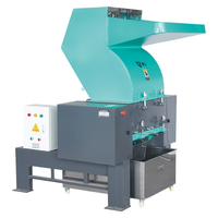 Petite machine de broyage de plastique multifonctionnelle silencieuse et mobile avec moteur, broyeur de plastique industriel
