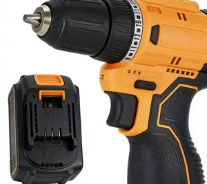 Trapano Avvitatore a Percussione Brushless Potente, Set Trapano Avvitatore a Batteria, Set Utensili Trapano a Percussione, Set Utensili per Foratura Legno - Product Image 5