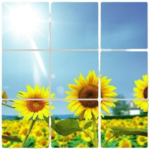 Aixin <b>Kitchen</b> Oil-proof <b>Sticker</b> 45x75 Cm Scenic Pattern Waterproof Wall <b>Sticker</b> For Home Decoration - Product Image 4