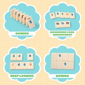 Juguetes Educativos, Mahjong Israelí, <span class=keywords><strong>Cartas</strong></span> <span class=keywords><strong>de</strong></span> Juego con Números Estándar, <span class=keywords><strong>Cartas</strong></span> <span class=keywords><strong>de</strong></span> <span class=keywords><strong>Rummy</strong></span>, Juego <span class=keywords><strong>de</strong></span> Mesa Casual para Adultos - Product Image 3