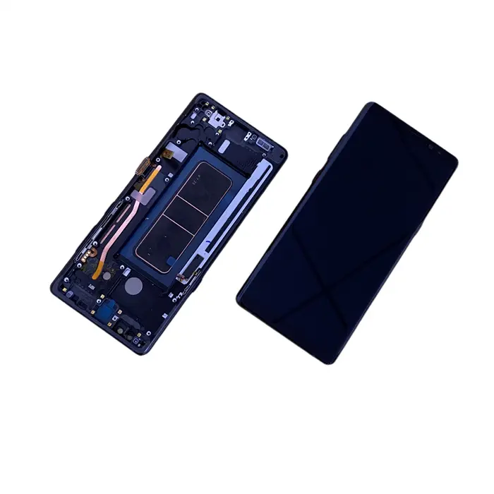 mobile phone lcd for samsung Galaxy note8 w/Frame Replacement LCD Touch Screen Digitizer Assembly for samsung note8 w/frame