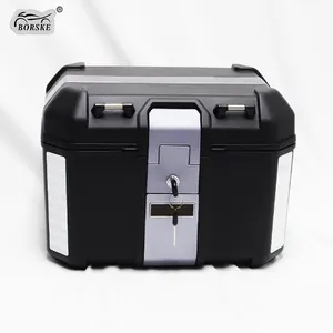 Wholesale Motorcycle Trunk Rear Luggage Top Lock Storage Case Motorcycle Top Box PP Motorcycle Tail Box