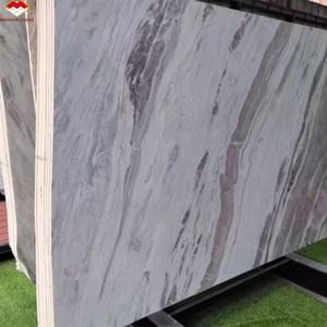 Lujosa losa grande de mármol blanco cristalino Da Vinci con diseño decorativo de <span class=keywords><strong>libro</strong></span> para paneles de pared interior y tableros de mesa - Product Image 5