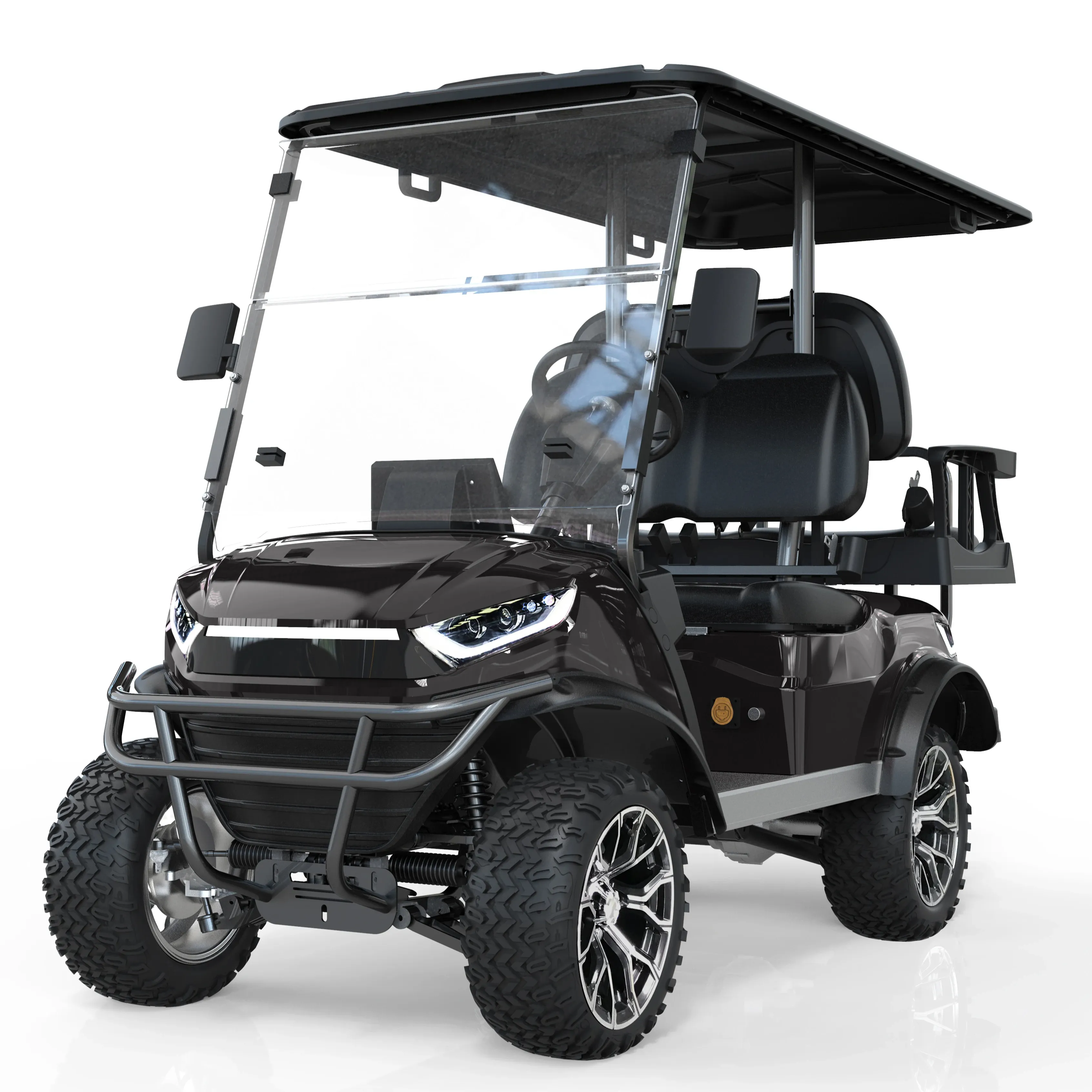 Carrito de golf eléctrico de 4 plazas para Club car Mini Buggy Vehículo eléctrico de caza barato