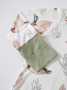 Pijama <span class=keywords><strong>de</strong></span> Bambú <span class=keywords><strong>de</strong></span> Alta Calidad para Bebé con Estampado <span class=keywords><strong>de</strong></span> Fibra <span class=keywords><strong>de</strong></span> Bambú, Logotipo Personalizado, Impresión Digital, Mameluco Ajustado para Bebé - Product Image 3