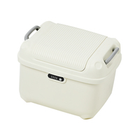Boîte de rangement pour casque de moto Nanke 36L PP, coffre arrière pour modification et amélioration, compatible avec scooter et moto.