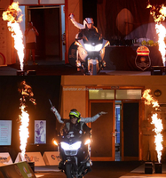 Lance-flammes à trois voies Lance-flammes de scène Extincteur à jet de feu