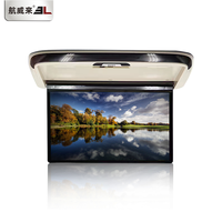 Monitor Abatible de Techo de 12V para Autobús y Camión con Android 11.0 a Bajo Precio con USB, Pantalla Táctil IPS y Sonido Estéreo