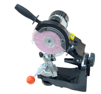 Affûteuse de chaîne électrique 230V 110V Professionnelle, Meuleuse de chaîne réglable multi-angles, Affûteuse de chaîne de banc 230W 3000RPM