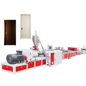 Línea de Producción de Equipos para Paneles Huecos de Tablero de Puerta de Madera WPC de PVC de 1000 mm de Ancho, Maquinaria de Extrusión - Product Image 1