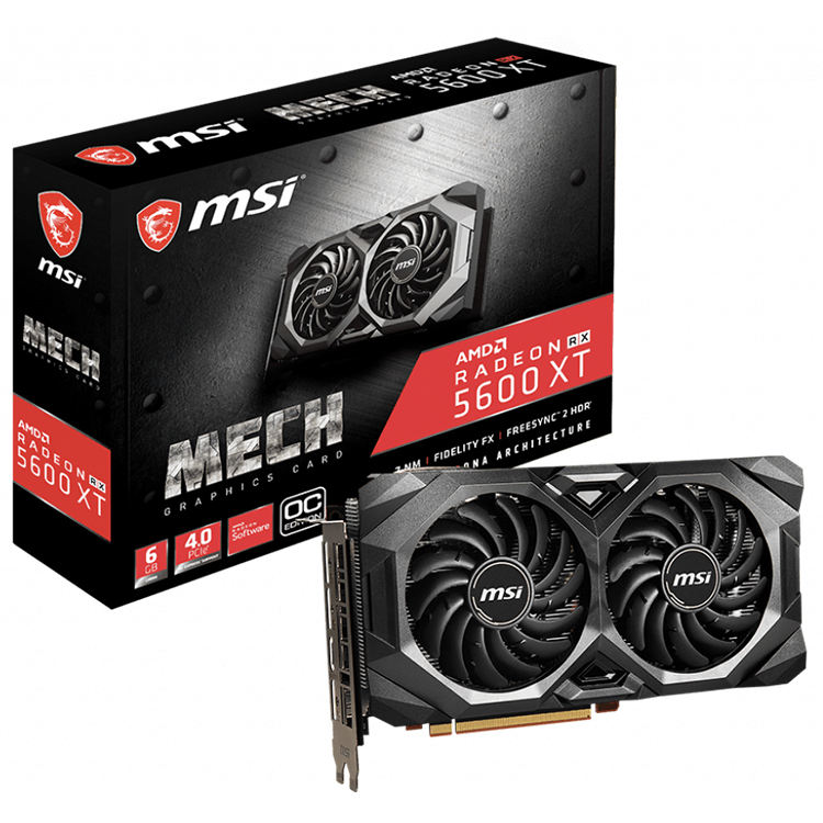 Graphics Card Rx 5600 4k Gaming DELL OEM AMD RADEON RX 5600 6GB
