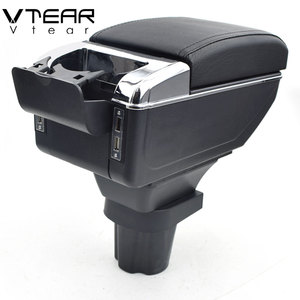 Vdéchirure Auto accoudoir central en cuir ABS boîte de rangement USB Car-Styling intérieur décoration accessoires pièces pour <span class=keywords><strong>Toyota</strong></span> Aqua <span class=keywords><strong>Prius</strong></span> C - Product Image 4