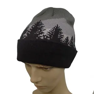 En's Real tree-gorro de punto de camuflaje con logotipo de jacquard para adultos y niños, gorros deportivos con estampado de camuflaje de 12 pulgadas, unisex