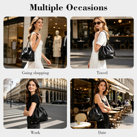 Sac à bandoulière spacieux et léger en PU écologique tendance pour femme, idéal pour le quotidien et le travail en extérieur