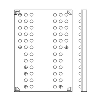 Module amplificateur de circuit intégré radiofréquence BGA MISHX802478-003