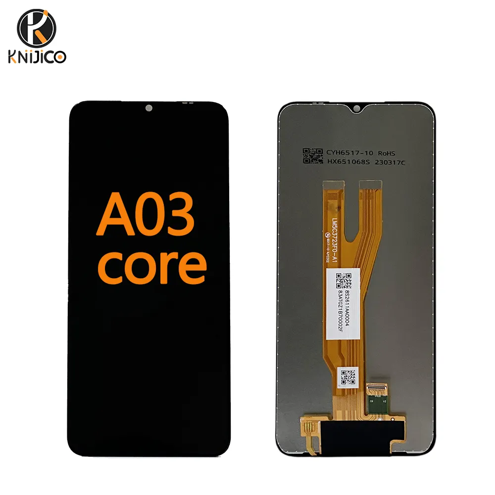 Original tela do telefone móvel para Samsung Galaxy A03 núcleo A22 A53 A10 A10S display lcd com moldura substituição Toque