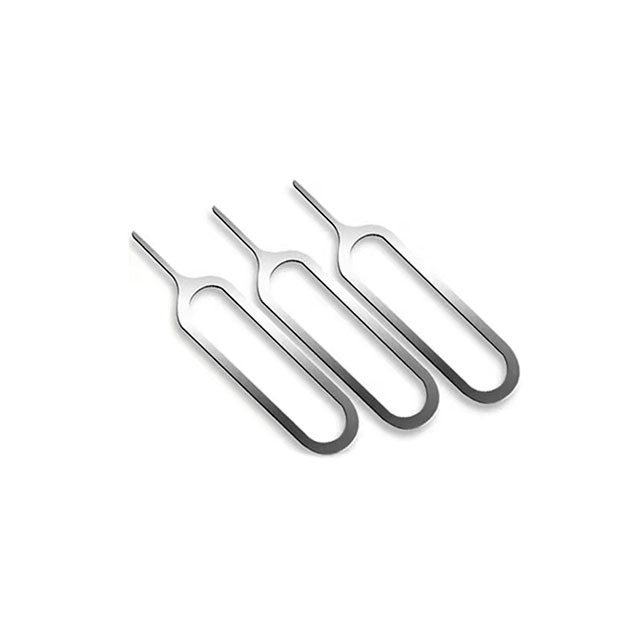 Universal Metal SIM Card Tray Remover Eject Tool Needle Pin Key Strong Material for iPhone 5 5s SE 6 6S 7 8 Plus X Xs Xr 11 12 1