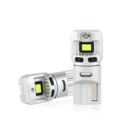 T10 LED voiture ampoule 6000K blanc vert bleu rouge Wedge intérieur dôme carte plaque d'immatriculation lumière Auto lampe 12V