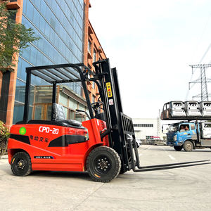 מלגזה חשמלי מלגזה 1 טון-5ton מלגזה חשמלי מלגזה תלת-6m מלגזה משאית מלגזה חשמלי עם צמיג מוצק - Product Image 1