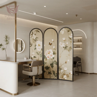 Fabricants de vente directe : Portes pliantes horizontales en bois de style postmoderne pour chambre, appartement et escalier d'hôtel