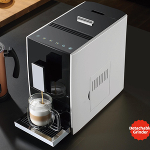 Cafetera Espresso Profesional Totalmente Automática con Pantalla Táctil para Uso Doméstico y Comercial - Product Image 1