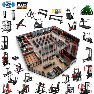 FRS OEM ODM Ensemble complet d'équipements de fitness haut de gamme pour la maison et les clubs, <span class=keywords><strong>machine</strong></span> d'entraînement de force à charge libre - Product Image 1