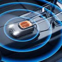 X-Pest 2024 produit amélioré répulsif de voiture avec flash de lumière blanche et bleue dissuader la souris/souris/chat/martre/rat répulsif de voiture à ultrasons