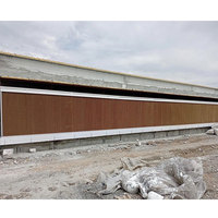 Nouveau système de refroidissement mural en PVC YAOHE résistant à la corrosion pour poulailler, serre d'élevage avicole, garantie 2 ans, durée de vie 6-8 ans