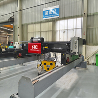 Palans électriques à double rail personnalisés de 5 tonnes, 10 tonnes et 20 tonnes pour système de grue