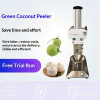 Automatische groene kokosnootschilmachine voor parfumkokosnoten, afkomstig uit China, voor gebruik in voedselverwerking en fruitwinkels, 1 jaar garantie