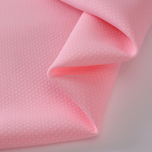 90% polyester 10% Spandex Interlock xương cá Twill vải 320gsm sợi nhuộm thoáng khí nhanh chóng khô nhẹ cho thể thao - Product Image 4