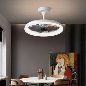 Ventilador de Techo Moderno de 7 Aspas de Acrílico para Comedor, Motor de CC Silencioso (<30dB), 6 Velocidades y LED Regulable con APP y Control Remoto - Product Image 2