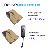 Traceur GPS 4G LTE GSM WiFi pour gestion de flotte en temps réel, mini, étanche, pour voiture et moto, avec coupure moteur, application Android, 1 an