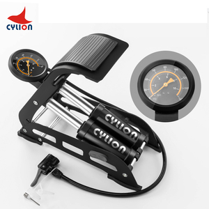 Cylion Treadle Type Double <span class=keywords><strong>Pompe</strong></span> Vélo Ménage Portable Montagne Stand Vélo <span class=keywords><strong>Pompe</strong></span> À Air Avec Manomètre - Product Image 2