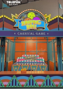 CE Tolefun Jeux de Carnaval pour Enfants et Famille, Design Charmant, Gobelet Vibrant, Jeu de Lancer de Balle Rebondissante, pour Complexes Hôteliers - Product Image 5