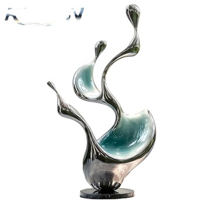 Escultura Figurativa Moderna Abstracta de Acero Inoxidable para Arte del Amor, Tamaño Real, Personalizada para Decoración de Pared, Decoración del Hogar, Regalo - Product Image 6