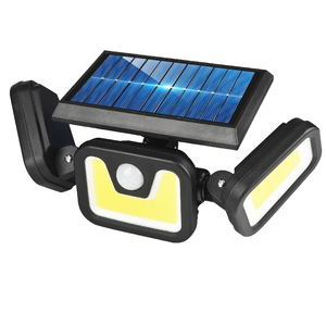 Lámpara solar LED para exteriores 103COB con sensor de movimiento PIR, resistente al agua, IP65, luz de pared, decoración de jardín con energía solar - Product Image 1