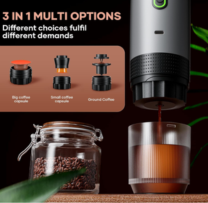 Cafetera Portátil 2026, Nueva y Popular, 20 Bares, Autocalentable, USB, Recargable, para Viajes en Auto y Hoteles - Product Image 4