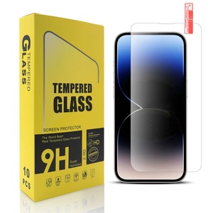 Protector de pantalla de vidrio templado 9H a precio barato al por mayor para iPhone 13 14 15 16 Pro <span class=keywords><strong>Max</strong></span> <span class=keywords><strong>Plus</strong></span> accesorios para teléfono móvil - Product Image 3