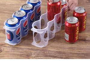 Caja de Almacenamiento para Latas de Refresco, Dispensador de Botellas de Bebidas, Organizador Transparente para Refrigerador de Cocina - Product Image 6