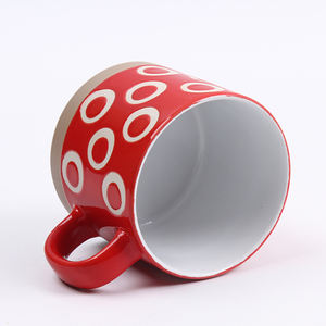 Regalo Oficina Taza de desayuno en relieve Personalidad creativa Taza de café Tazas de cerámica para uso diario - Product Image 5