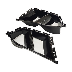 Bmw Air Intake Grille <b>Vent</b> For M3 M4 G80 G82 Mp Models Glossy <b>Black</b> Carbon Texture Abs Material - Product Image 4